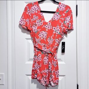 Lulu's Floral Romper